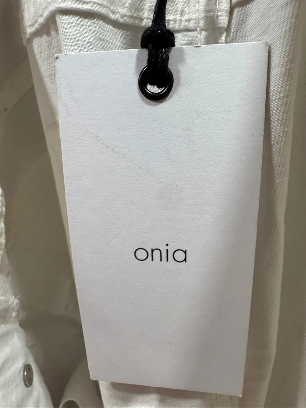 Onia Linen denim 5 pockets